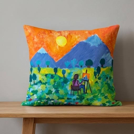 Lamp and Pillowcases "Milena" - Image 5