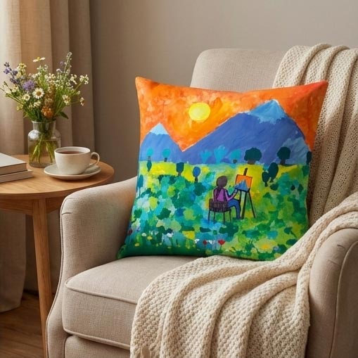Lamp and Pillowcases "Milena" - Image 2