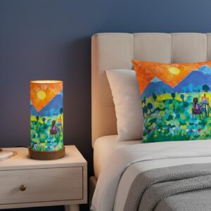 Lamp and Pillowcases "Milena"