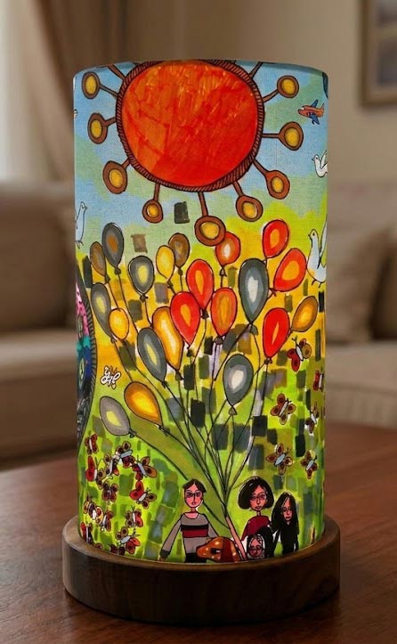 Lamp and Pillowcases "Viktoria" - Image 4