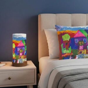 Lamp and Pillowcases "Armen"