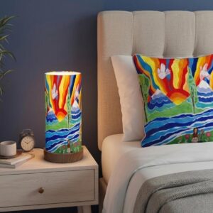 Lamp and Pillowcases "Arsine"
