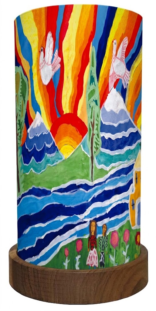 Lamp and Pillowcases "Arsine" - Image 6