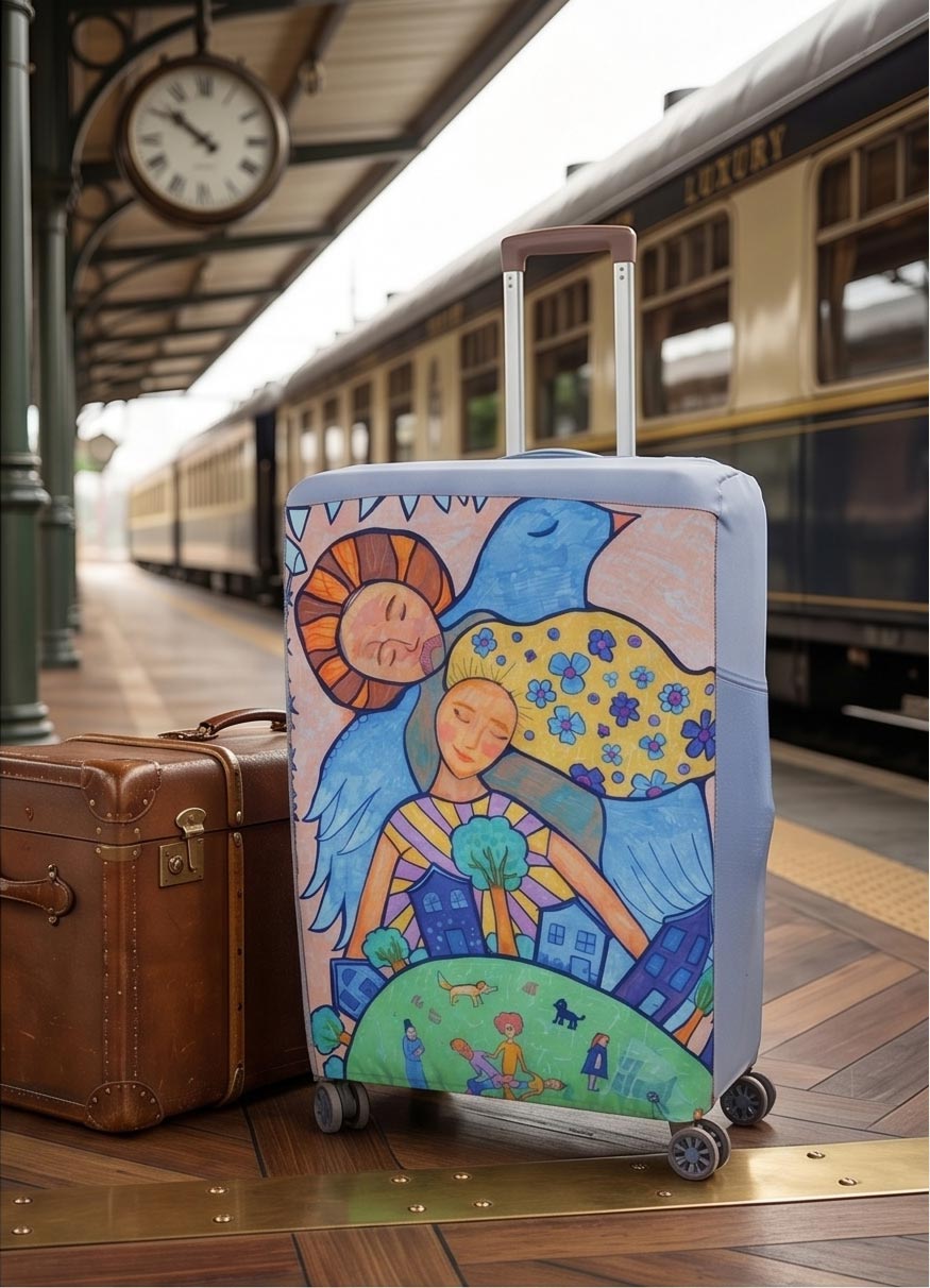 Suitcase Protective Cover "Lara" - Image 2