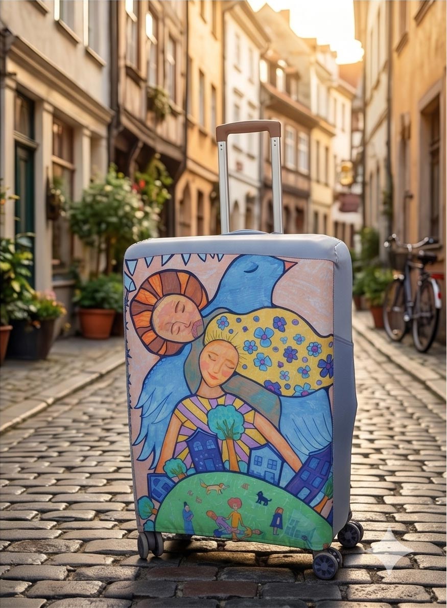 Suitcase Protective Cover "Lara" - Image 4
